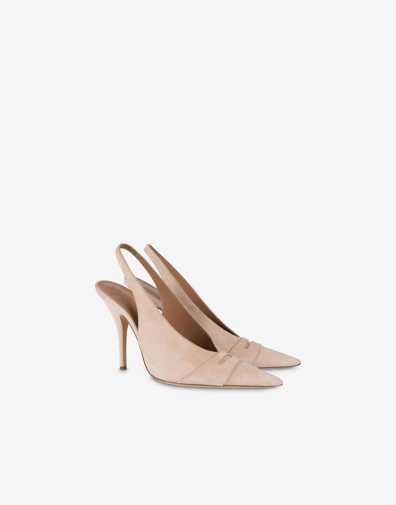 Suede slingback