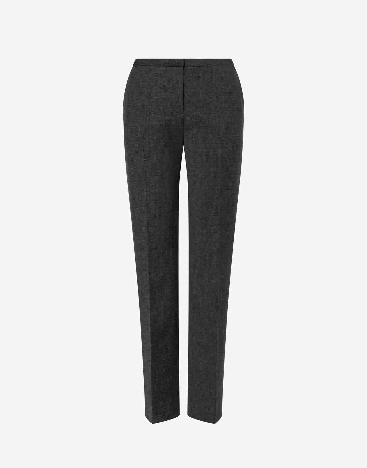 Straight trousers in cool wool