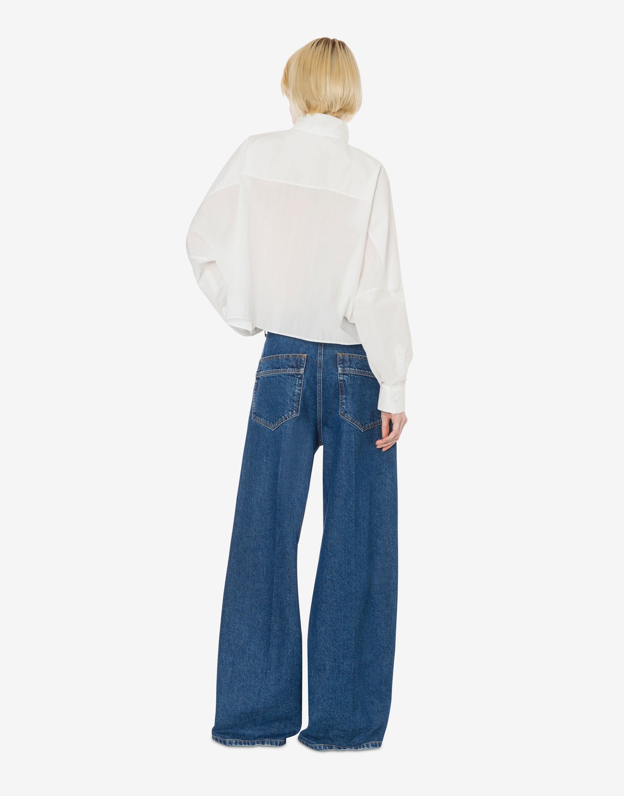 Pantalon en denim oversize 