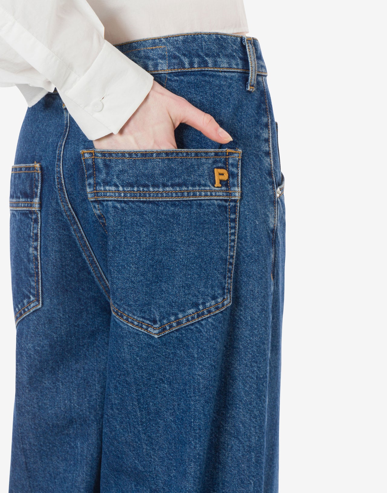 Pantalon en denim oversize 