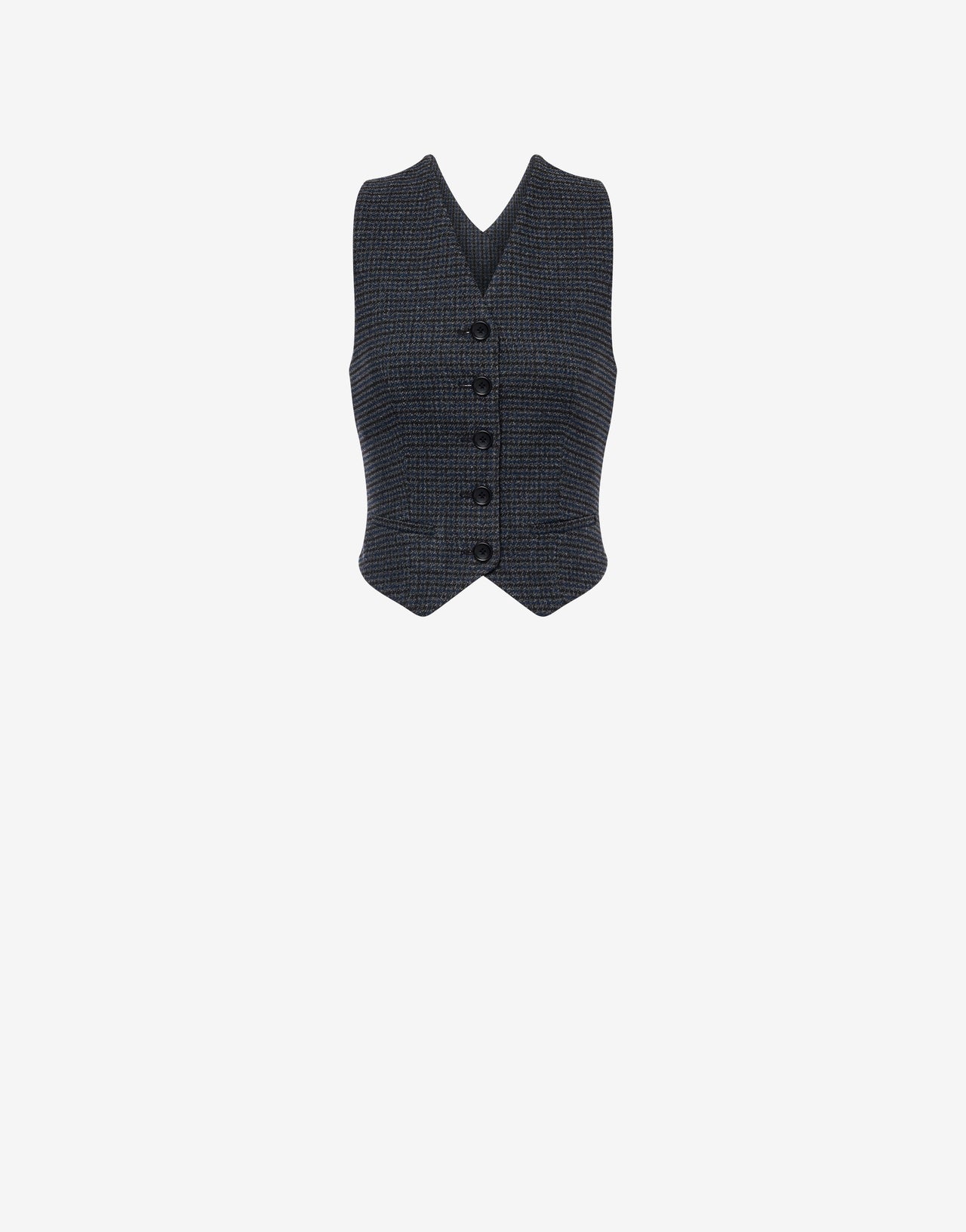 Houndstooth waistcoat