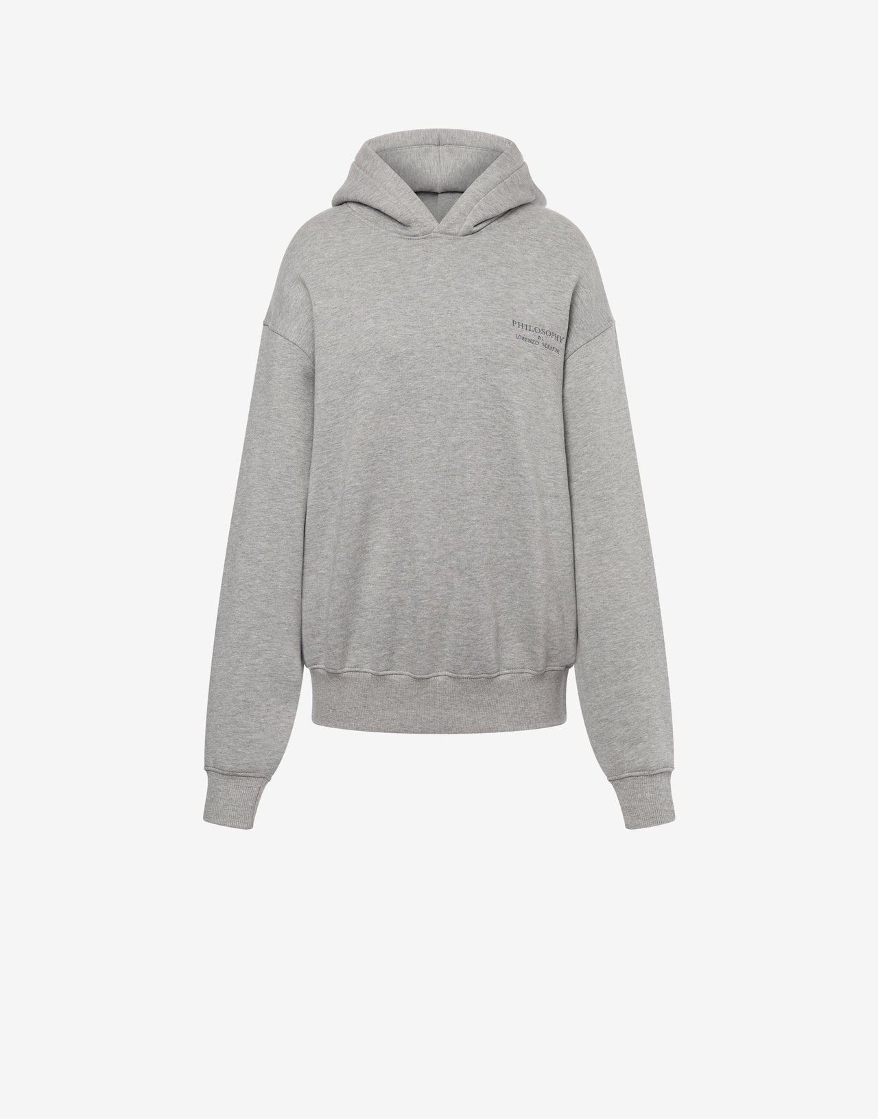 Brushed cotton hoodie