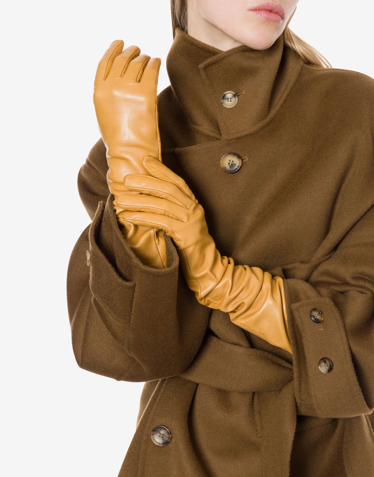 Nappa leather gloves