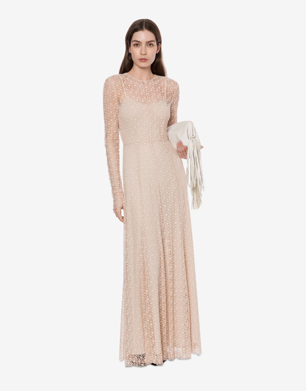 Long lace dress