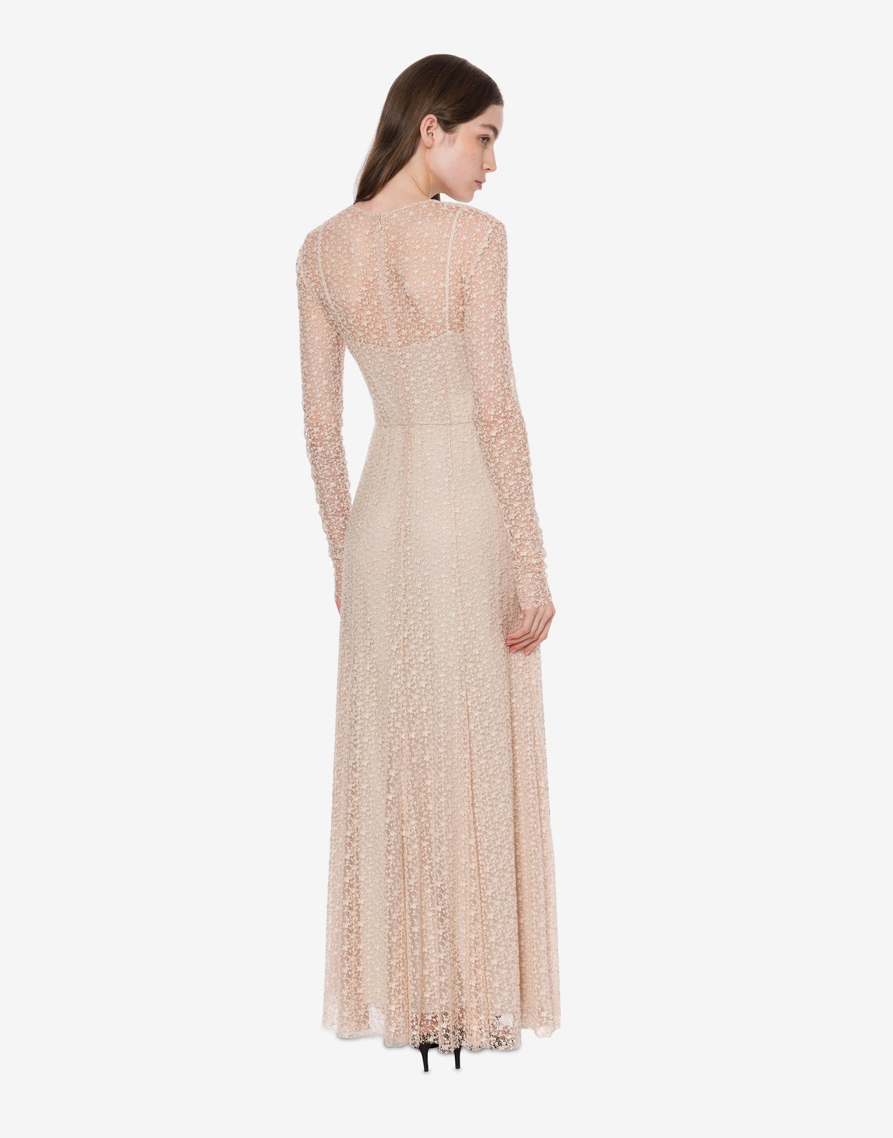 Long lace dress