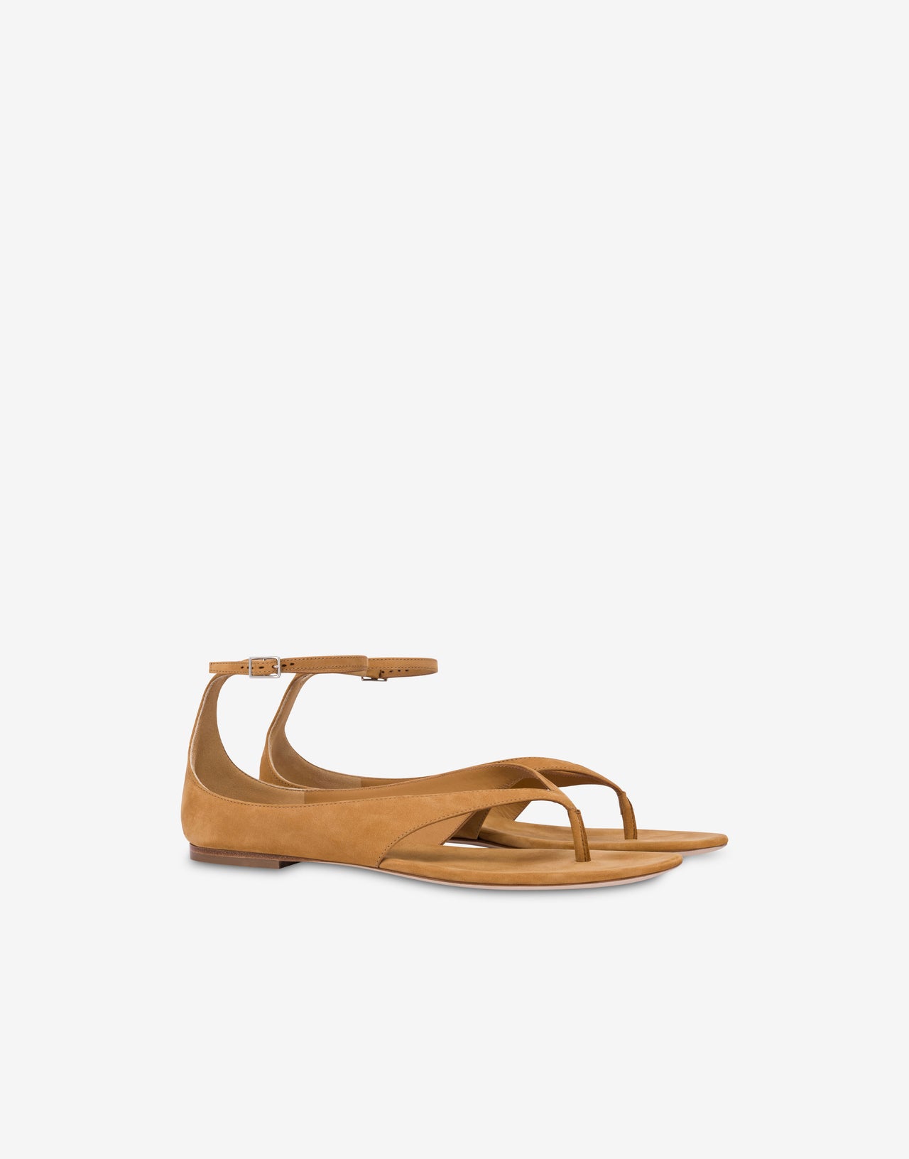 Nubuck thong sandals