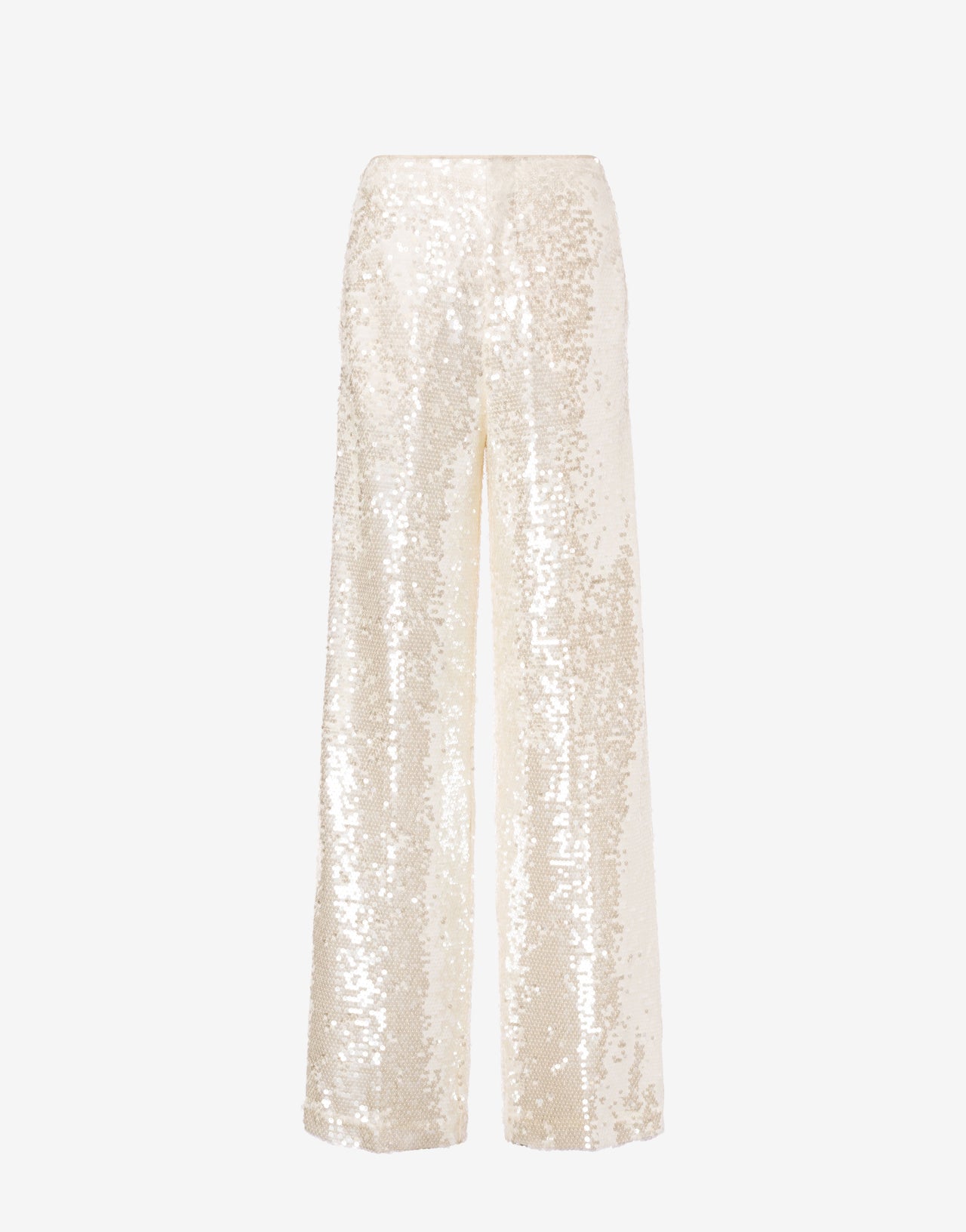 Wide trousers in paillettes