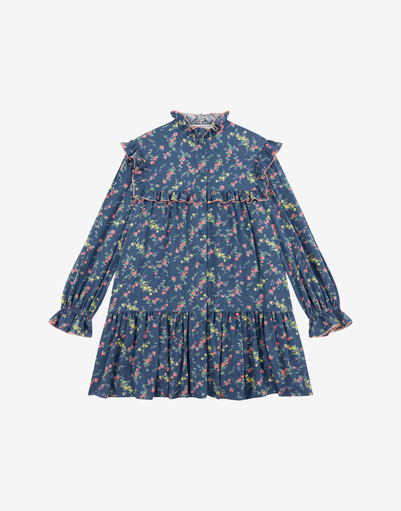 Robe pour enfant en coton façon all-over Flower 