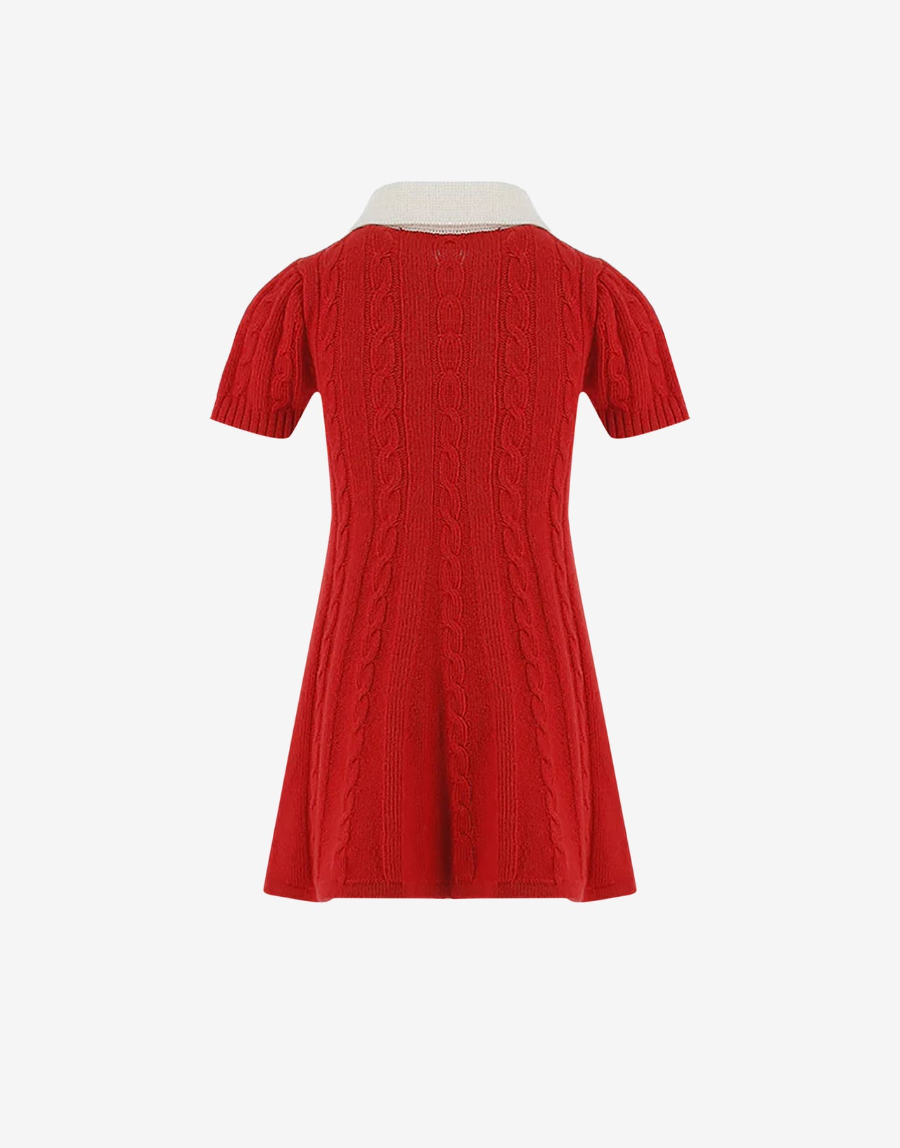 Kids' knitted dress with embroidery