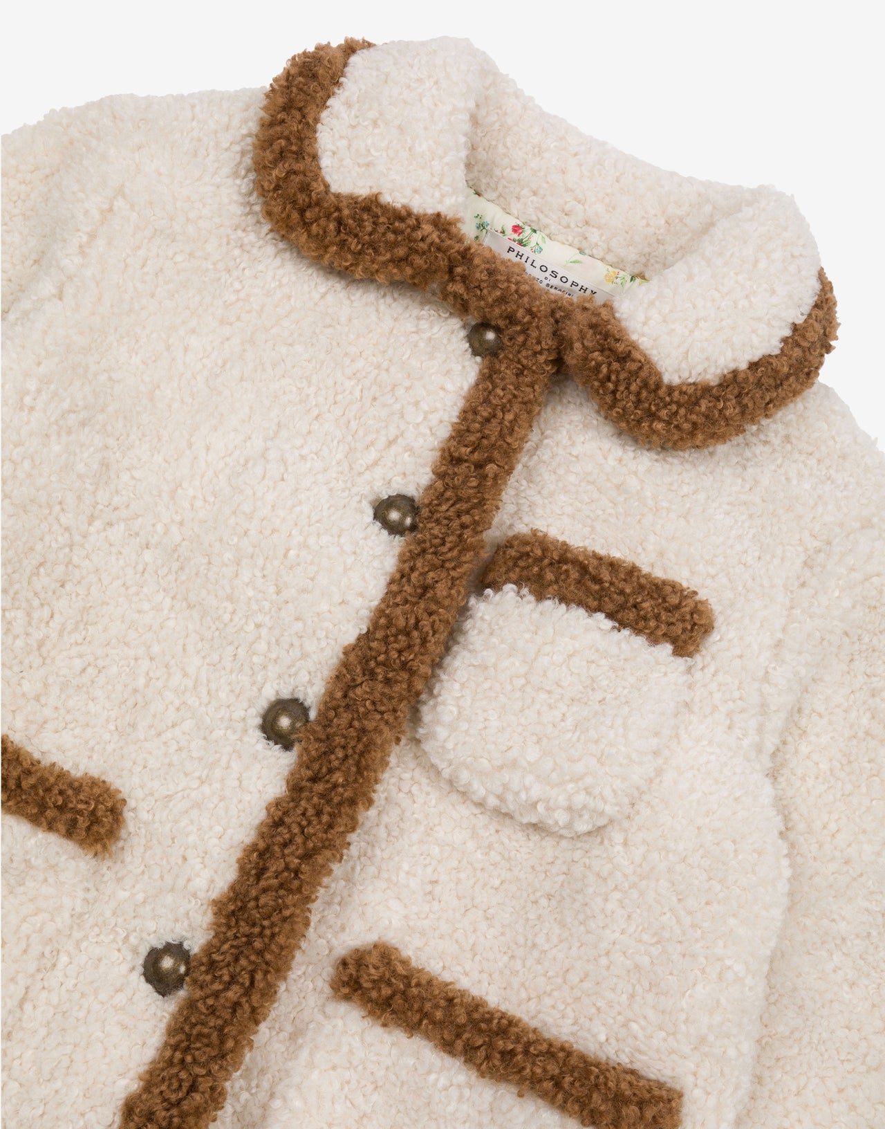 Manteau pour enfant en tissu doux