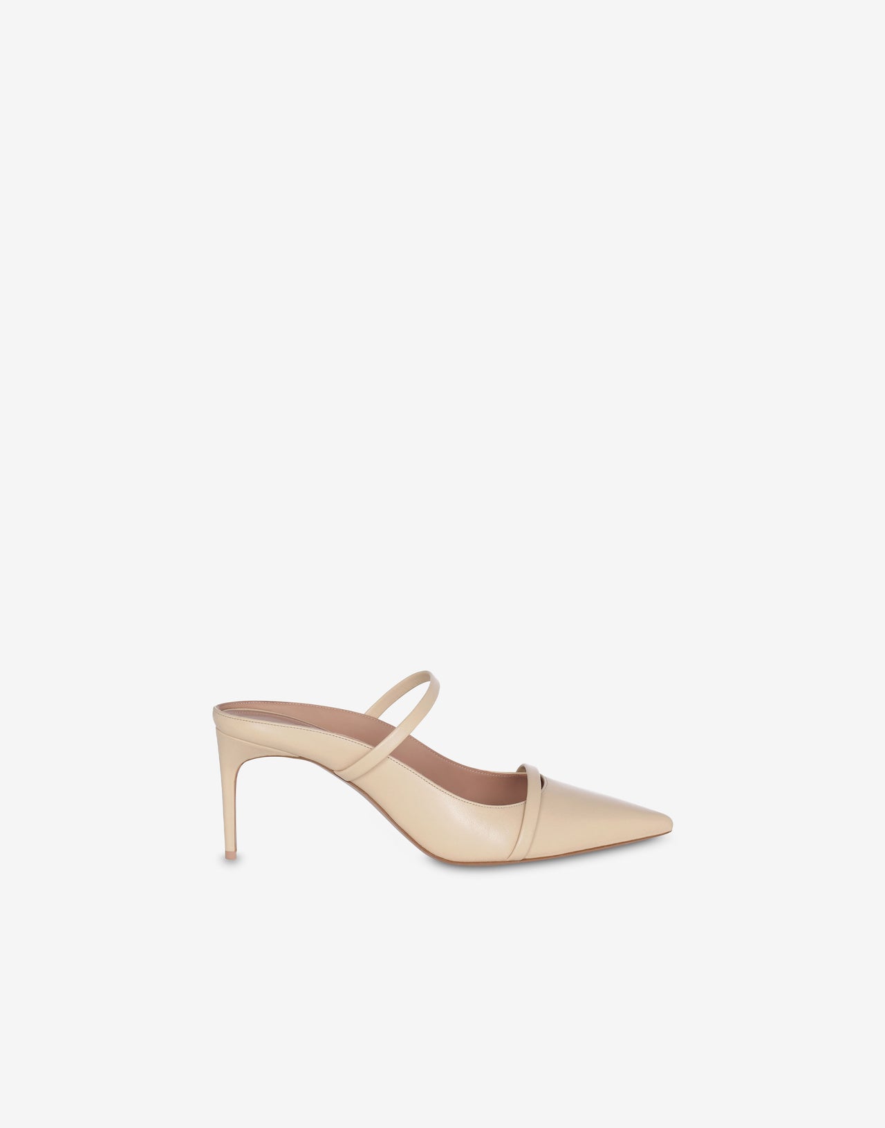 Malone Souliers x Philosophy 'Aurora' ivory nappa leather mules