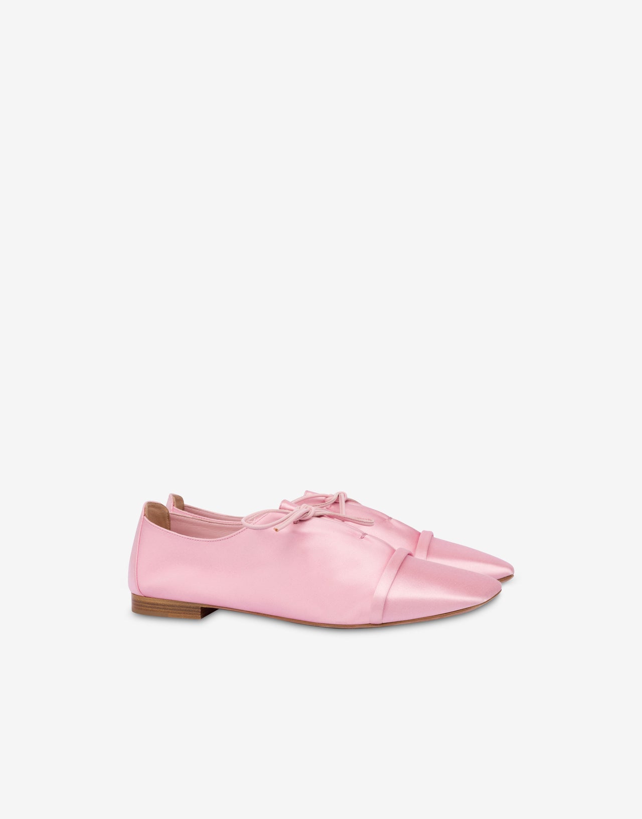 Flat shoe in duchess satin Malone Souliers x Philosophy