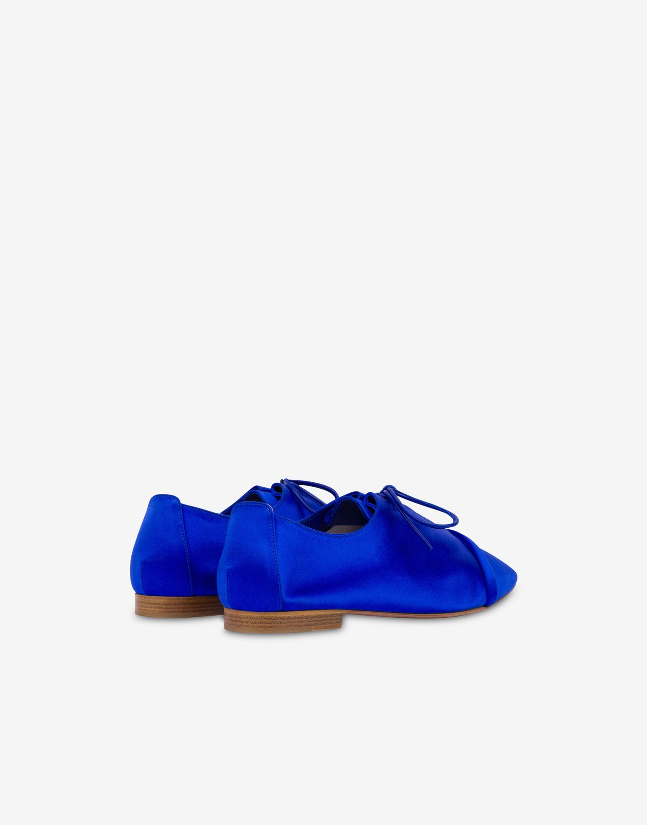 Flat shoe in duchess satin Malone Souliers x Philosophy