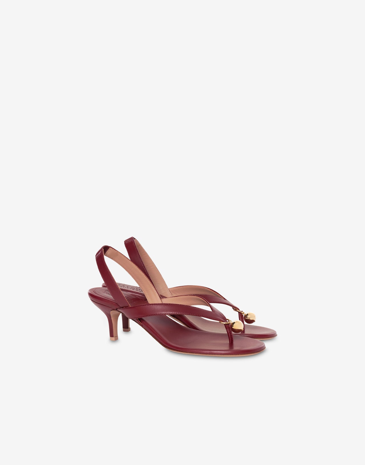 Slingback-Sandale „Lucie” aus Nappa Malone Souliers x Philosophy
