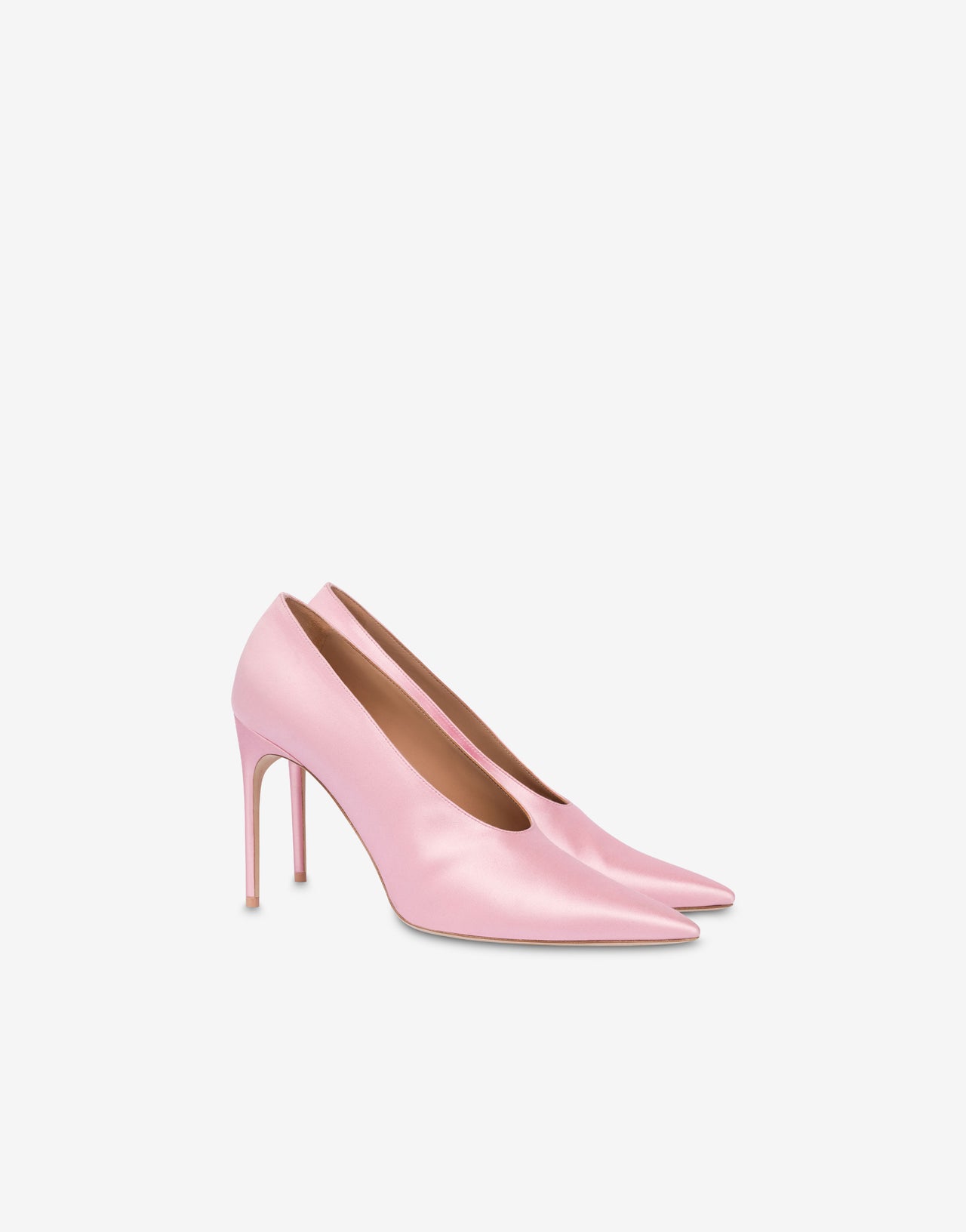 Pumps in duchess satin Malone Souliers x Philosophy