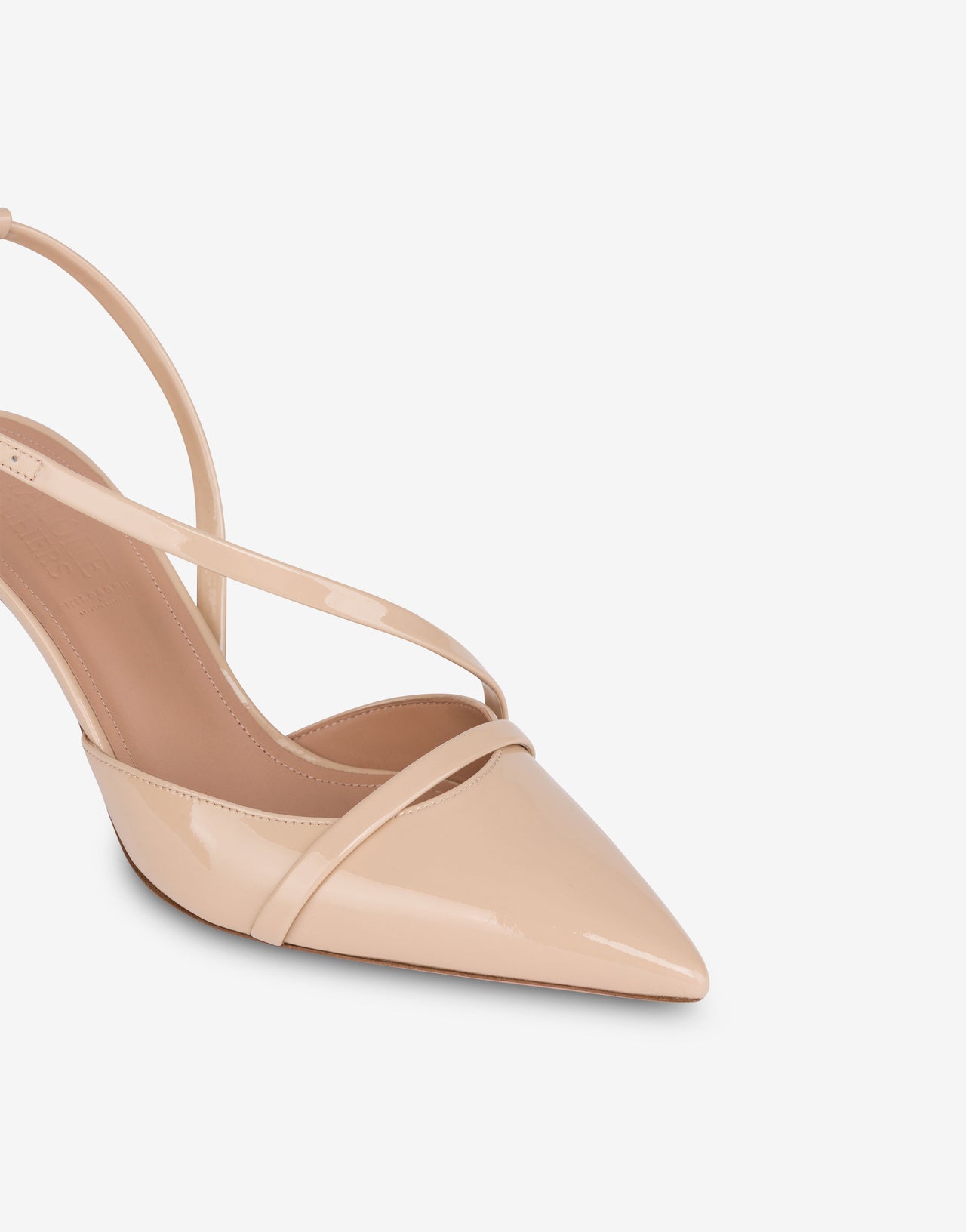 Slingback aus Lack „Valeria” Malone Souliers x Philosophy