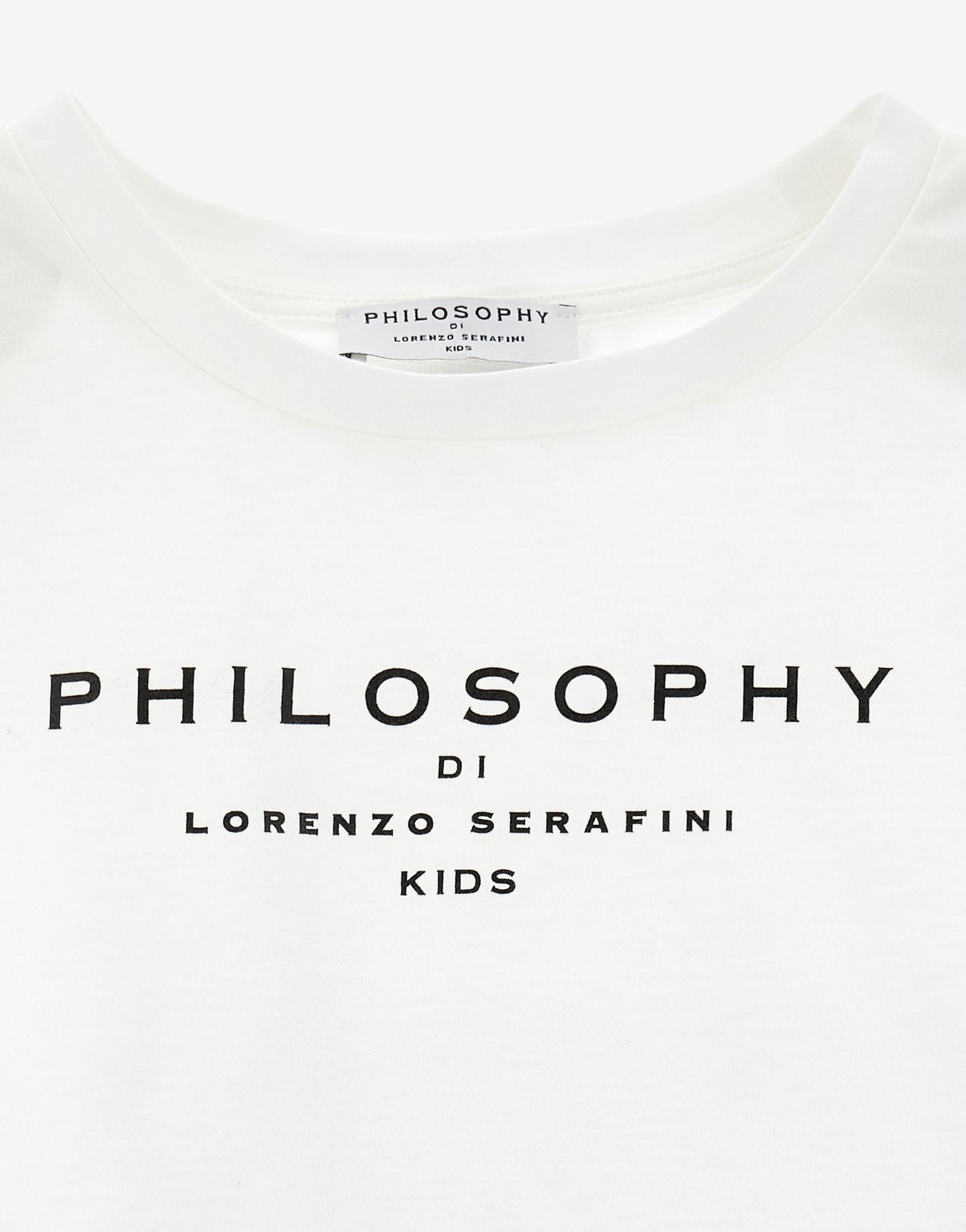 Kids cotton T-shirt with PLS logo